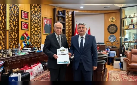 MHP Genel Başkanı Devlet Bahçeli’ye Osmancık Heyetinden Festival Ziyareti