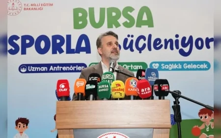 Bursa’da Yaz Spor Okulları 17 ilçede 35 bin 884 çocuk ve genci sporla buluşturdu