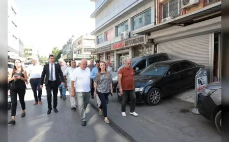 Konak Belediye Başkanı Nilüfer Çınarlı Mutlu: “Sanayi sitemizin potansiyeline yakışır bir görünüme kavuşması için çalışmaları hızla başlatıyoruz”