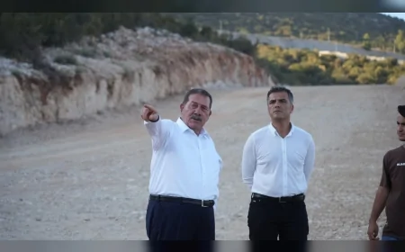 Milas Belediye Başkanı Fevzi Topuz: “Yeni hastane yolunda asfalt çalışmalarına önümüzdeki hafta başlayacağız”