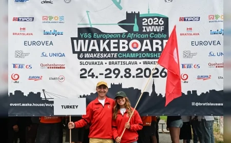 15 Yaşındaki Mila Tuncel Kirispin, Türkiye’yi Avrupa-Afrika Wakeboard Şampiyonası’nda Tek Başına Temsil Ederek Altın Madalya Kazandı