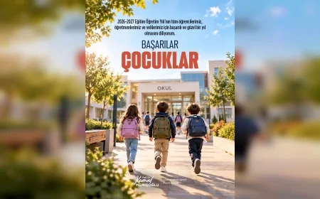Sağlık Bakanı Prof. Dr. Kemal Memişoğlu: “Çocuklarımızın yolları açık, yarınları aydınlık olsun”
