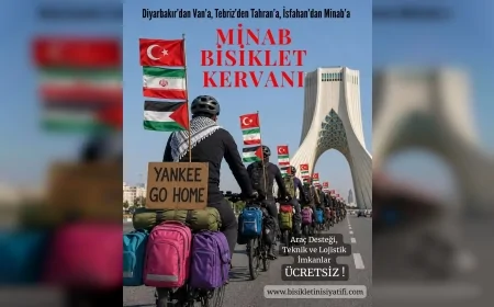 Türkiye’den İran’a “Minab Direniş Kervanı” çocuklar için 3 bin kilometre pedal çevirecek