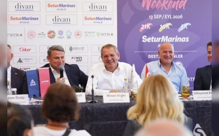 Ayvalık Uluslararası Yarı Maratonu’nda bu yıl ilk kez 6-9 yaş grubu çocuklar da koşacak
