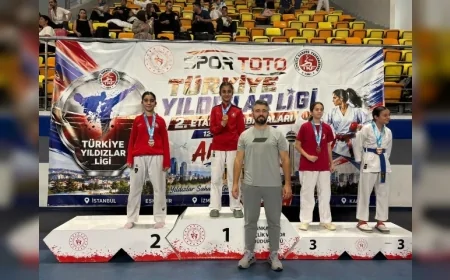 Çorum Belediyesi Spor Kulübü Karate Takımı Ankara’da 32 Madalya Kazanarak Zirvedeki Yerini Korudu