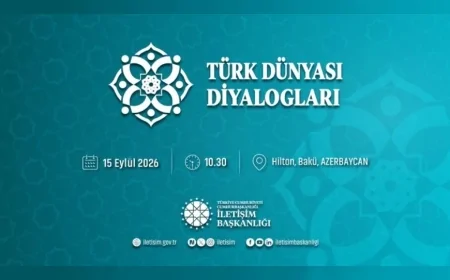 Bakü’de “Türk Dünyası Diyalogları: Ortak Gelecek, Ortak Vizyon” paneli 15 Eylül’de düzenlenecek