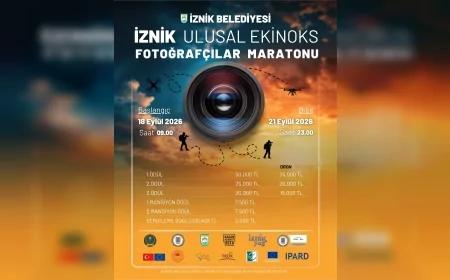 İZNİK BELEDİYE BAŞKANI KAĞAN MEHMET USTA: “TÜM FOTOĞRAFÇILARI EKİNOKS 2026 MARATONU’NA DAVET EDİYORUZ”