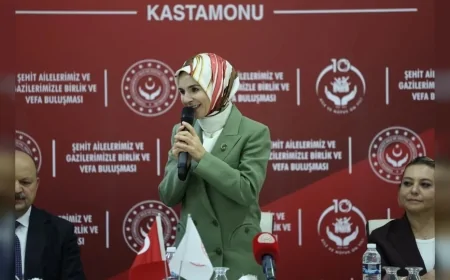 Aile ve Sosyal Hizmetler Bakanı Mahinur Özdemir Göktaş: “Terörsüz bir Türkiye'ye doğru emin adımlarla ilerliyoruz”