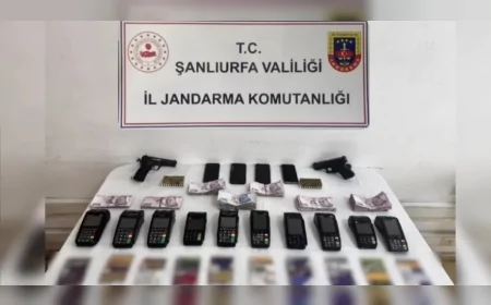 İçişleri Bakanlığı: “Şanlıurfa’da hesaplarında 1,5 milyar TL para hareketliliği bulunan 7 şüpheli yakalandı”