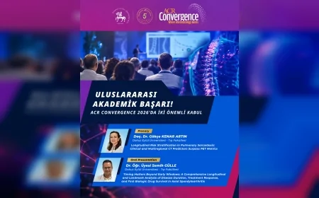 Dokuz Eylül Üniversitesinin iki bilimsel çalışması ACR Convergence 2026’da sunulacak
