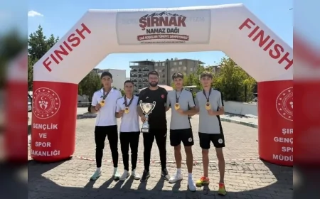 Nevşehir Belediyesi Spor Kulübü atletleri Şırnak’tan Türkiye şampiyonluğuyla döndü