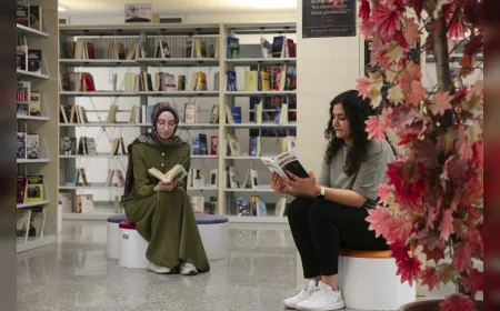 Ankara Büyükşehir Belediyesinin 100. Yıl Gençlik Kütüphanesi yeni eğitim öğretim dönemine hazır