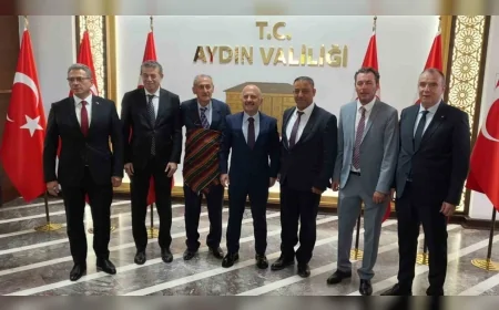 Aydın’da İlin Ahisi Halil İbrahim Köse’nin şedini Vali Dr. Osman Varol kuşattı