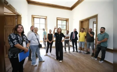 Karşıyaka Belediye Başkanı Yıldız Ünsal: “Latife Hanım Köşkü’nü çok yakında yeniden kentimize kazandıracağız”