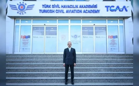 Ulaştırma ve Altyapı Bakanı Abdulkadir Uraloğlu: “2030 hedefimiz sürdürülebilir havacılık yakıtı ile karbondioksit emisyonunu yüzde 5 azaltmak”