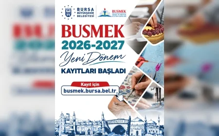 Bursa Büyükşehir Belediyesi BUSMEK’te 2026-2027 eğitim dönemi kayıtları başladı