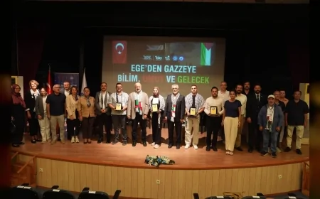 Ege Üniversitesi Rektörü Prof. Dr. Musa Alcı: “Gazze için tek yürek, ortak bir vicdan ve güçlü bir ses olmalıyız”