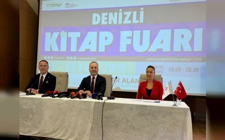 Denizli’de TÜYAP Kitap Fuarı İlk Kez Kapılarını Açıyor: 500’e Yakın Yazar Okurlarla Buluşacak