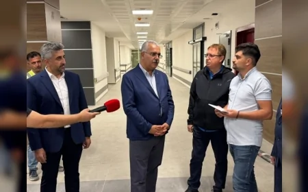 AK Parti Çorum Milletvekili Yusuf Ahlatcı: “Çorumlu hemşerilerimize uzun yıllar hizmet verecek önemli bir sağlık tesisi yükseliyor”