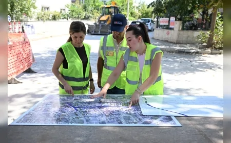 MASKİ, Soma İnönü Mahallesi’nde 20 Milyon TL’lik Yatırımla 1200 Metrelik Yağmursuyu Hattı İnşa Ediyor