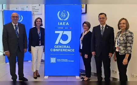 Ege Üniversitesi UAEA 70. Genel Konferansı’nda Türkiye’nin radyasyon tıbbındaki bölgesel merkez vizyonunu anlattı