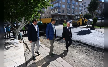 Altındağ Belediye Başkanı Dr. Veysel Tiryaki: “Şu ana kadar 75 bin 637 ton asfalt serimi gerçekleştirdik”