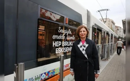 Eskişehir Büyükşehir Belediye Başkanı Ayşe Ünlüce: “Ulaşım tercihlerimiz kentimizin geleceğini şekillendiriyor”