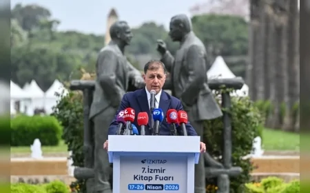 İZKİTAP 8. İzmir Kitap Fuarı Kültürpark’ta 400’e yakın ismi okurlarla buluşturacak