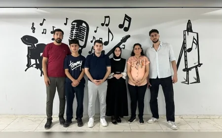 Adıyaman Belediyesi Konservatuvarında ücretsiz hazırlanan 6 öğrencinin tamamı üniversiteye yerleşti