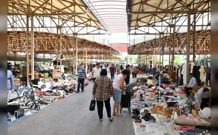 Manisa’da İkinci El Eşya Pazarı Yeni Yerinde Her Perşembe Vatandaşlarla Buluşuyor