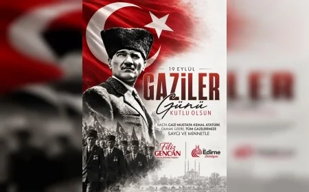 Edirne Belediye Başkanı Filiz Gencan: “Gazilerimizin taşıdığı onur, geçmişten geleceğe uzanan en kıymetli miraslarımızdan biridir”