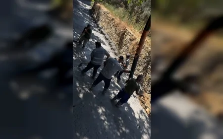 Efes Selçuk Belediyesi Şirince’de dere yatağı ıslah çalışmasını tamamladı