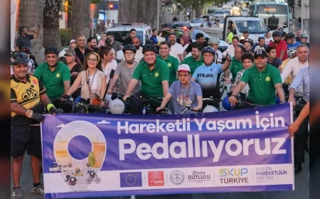 Manisa Büyükşehir Belediye Başkanı Besim Dutlulu: “Daha çok bisiklete binmelerini ve daha çok yürümelerini tavsiye ediyorum”