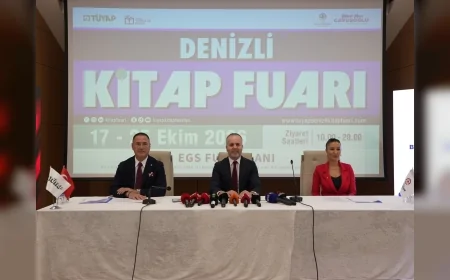 Denizli ilk kez TÜYAP Kitap Fuarı’na ev sahipliği yapacak, 212 katılımcı okurlarla buluşacak