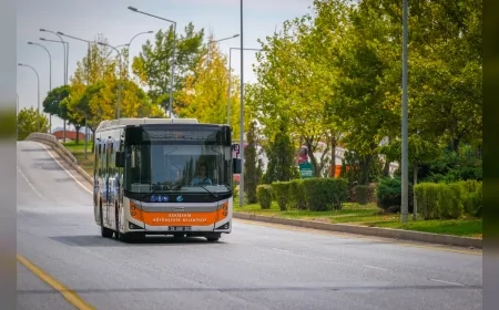 Eskişehir Büyükşehir Belediyesi, Aktif Yaşam Parkı’na ulaşım için Tıp Ekspres hattında düzenlemeye gitti