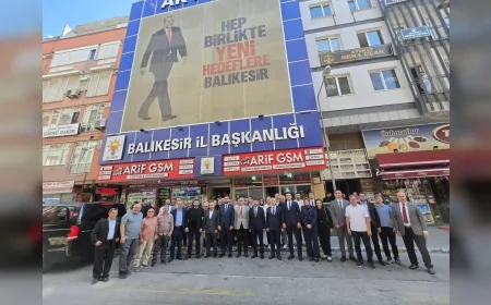 AK Parti Balıkesir İl Başkanı Mehmet Aydemir: “20 ilçemizin tamamında hemşehrilerimizle buluştuk