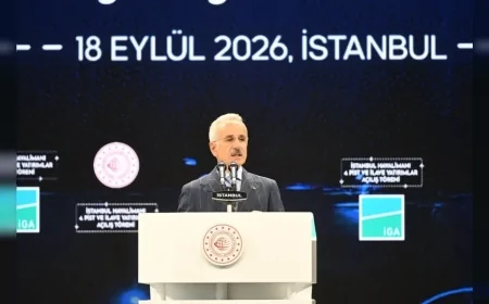 Ulaştırma ve Altyapı Bakanı Abdulkadir Uraloğlu: “Yeni pistimiz İstanbul’un küresel hava trafiğindeki iddiasını daha da yükseğe taşıyacak”