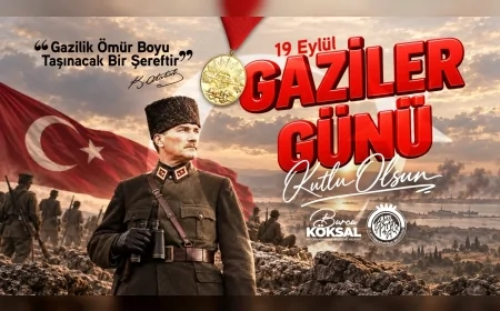 Afyonkarahisar Belediye Başkanı Burcu Köksal: “Gazilerimiz milletimizin baş tacıdır”