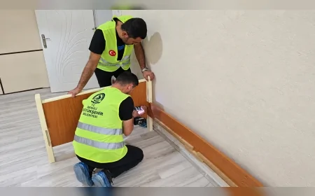 Denizli’de yangında eşyaları kül olan anne ve 5 çocuğa Sevgi Eli desteği