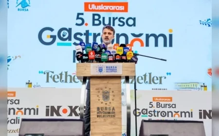 Bursa Büyükşehir Belediye Başkan Vekili Şahin Biba: “Bursa mutfağını dünyada hak ettiği yere taşımak istiyoruz”