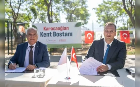 Bornova Belediye Başkanı Ömer Eşki: “Toprağın bereketini bilimle büyütüp halkımızın sofrasına taşıyoruz”