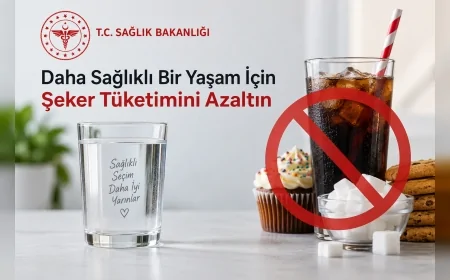 Sağlık Bakanlığı: “Şekerle tatlandırılmış içecekler yerine su ve şekersiz içecekler tercih edilmeli”