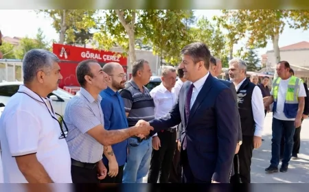 Adıyaman Belediye Başkanı Abdurrahman Tutdere: “Gölbaşı’nın yeniden ayağa kalkması için omuz omuza çalışacağız”