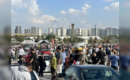 Türkiye Klasik Otomobil Festivali Ankara’da başladı, nostaljik araçlar Sincan Park’ta buluştu
