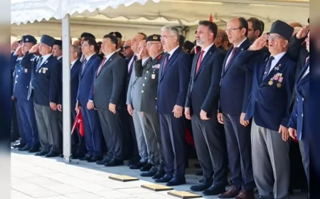 Bursa Büyükşehir Belediye Başkan Vekili Şahin Biba, 19 Eylül Gaziler Günü anma programına katıldı