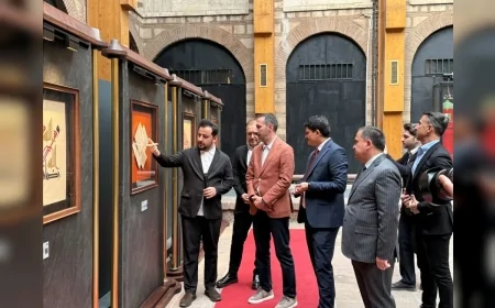 Hâne İslam Sanatları Sergisi Ankara’da Anadolu Medeniyetleri Müzesi’ne misafir oldu