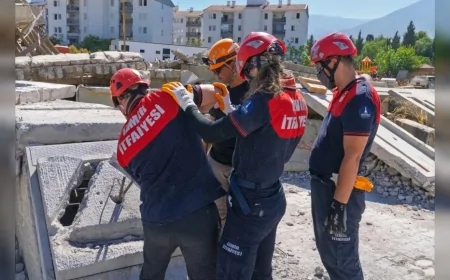 İzmir İtfaiyesi ağır arama kurtarma akreditasyonu için 110 personelle kapasitesini güçlendiriyor