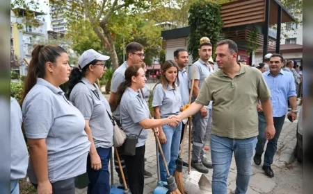 Bornova Belediye Başkanı Ömer Eşki: “İzmir’deki en büyük kamusal operasyon Bornova’nın günlük çöpünü toplamak”