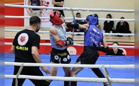 Manisa’da 17. İller Arası Muaythai Zafer Kupası 14 ilden 386 sporcunun katılımıyla tamamlandı