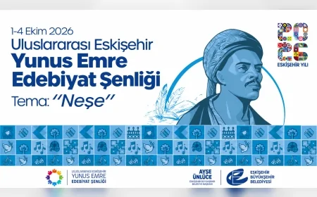 Eskişehir Büyükşehir Belediyesi Uluslararası Yunus Emre Edebiyat Şenliği için geri sayıma başladı